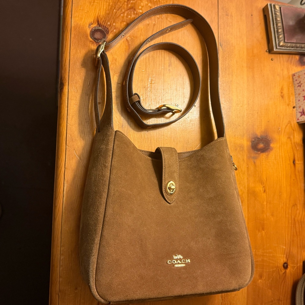Coach Hadley Convertible Crossbody Bag in Sienna